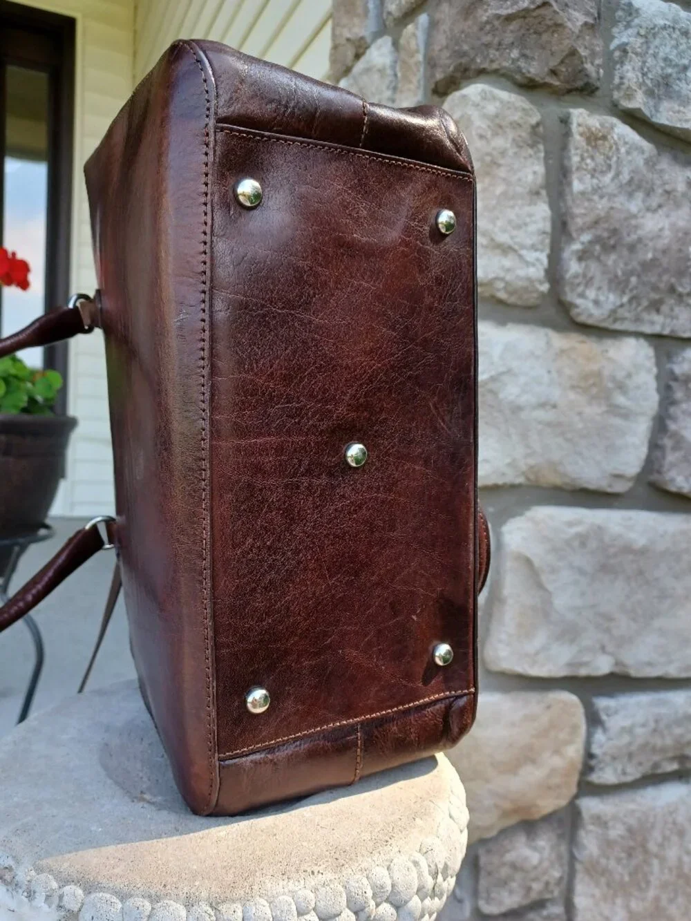Valentina italian leather